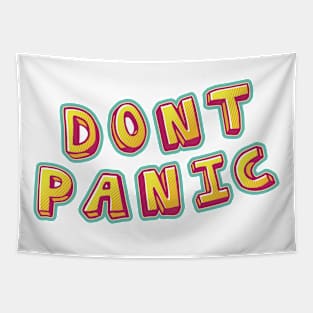 Dont Panic Tapestry