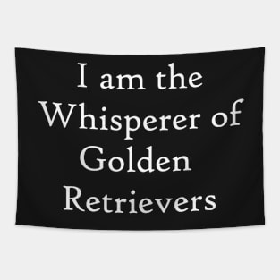 Golden Retriever Whisperer Tapestry