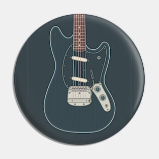 Dark Rockmaster Guitar Pin