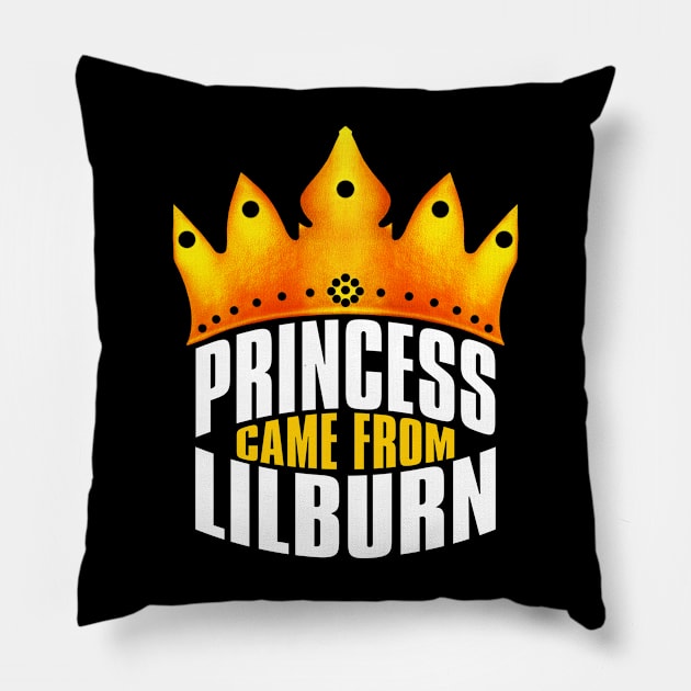 Lilburn Georgia Pillow by MoMido