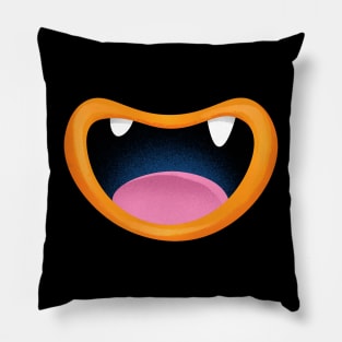 Monster mouth 01 Pillow