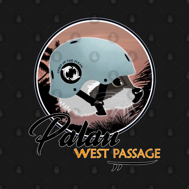 Palau West Passage Surfing by NicGrayTees