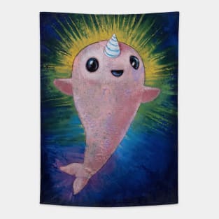 Baby Narwhal Tapestry