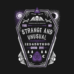 Strange and Unusual - Vintage Distressed Goth - Coffin T-Shirt