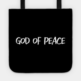 God of Peace Tote