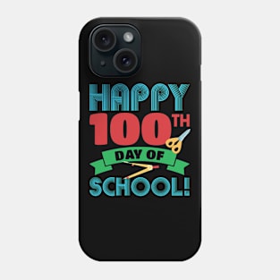 100 Days Of School 100th Day Llama Phone Case