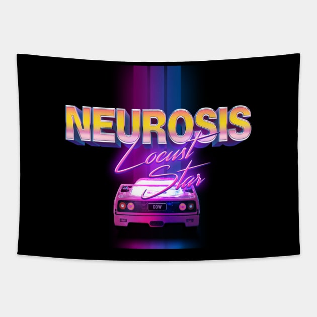 Locust Star Neurosis Tapestry by Ezahazami