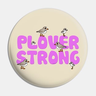 Birdorable Plover Strong Pin