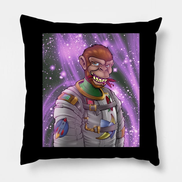 Amc Ape Pillow by Comixdesign