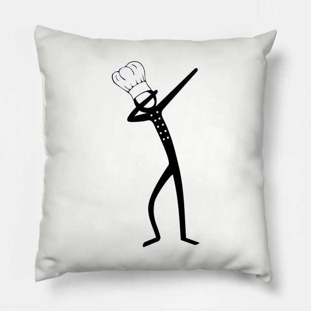 Dabbing Stick Figure - Chef Cook