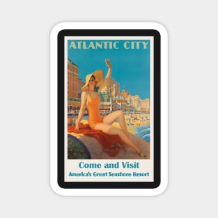 Travel - Atlantic City Magnet