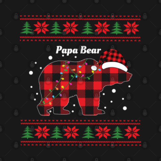 Discover Papa Bear Christmas Gift - Papa Bear - T-Shirt