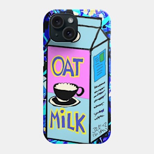 Blue Oat Milk Pop Art 23 Phone Case