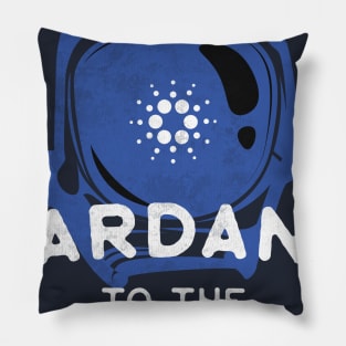 Cardano To The Moon ADA Cryptocurrency Hodl 2021 Pillow