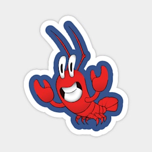 LOBSTER CARTOON Magnet