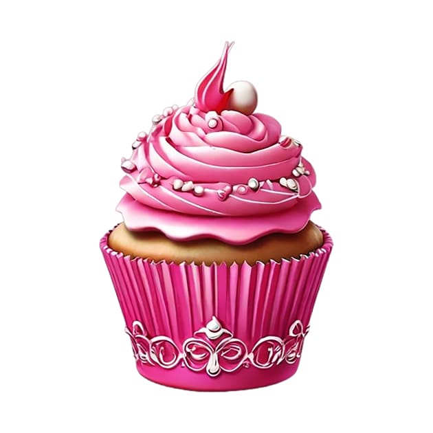 Pink Cupcake by likbatonboot