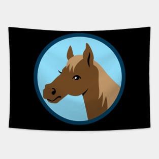 Horse , i like Horses Wood Mounted Print Tapestry