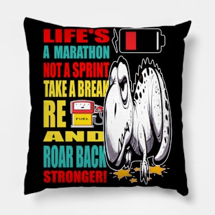 Marathon Mindset Pillow