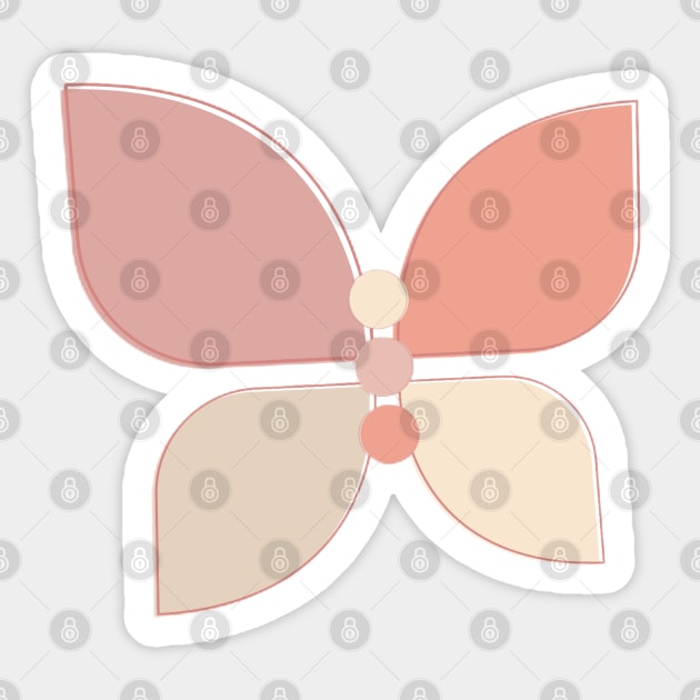 Butterfly Stickers - Neutral