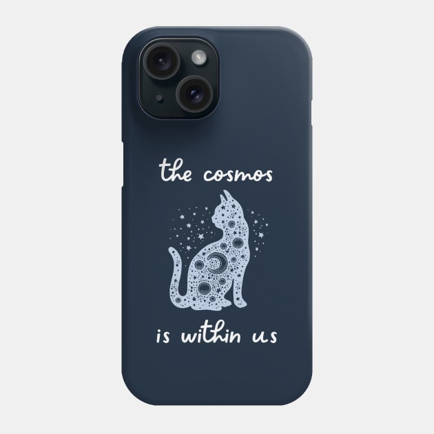 Star Cat - Cosmos Within Us Phone Case by pawsitronic