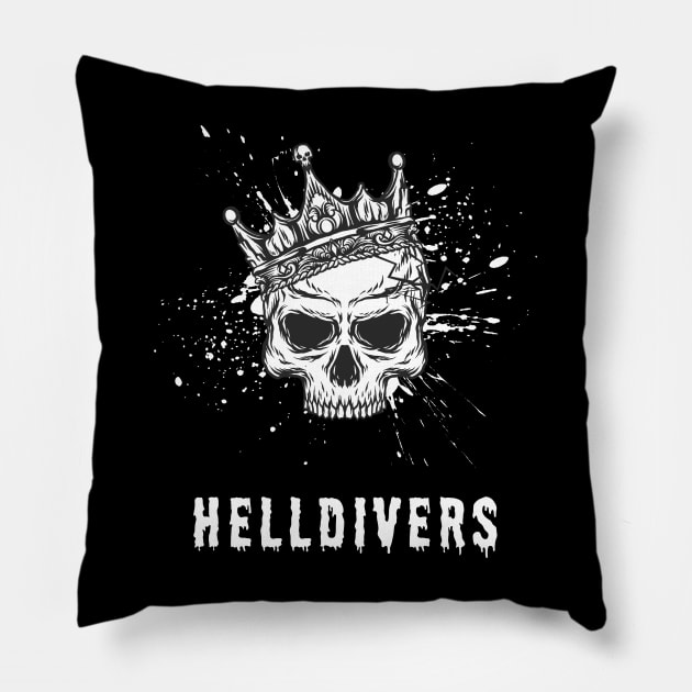 HELLDIVERS CROWN Pillow by Lolane