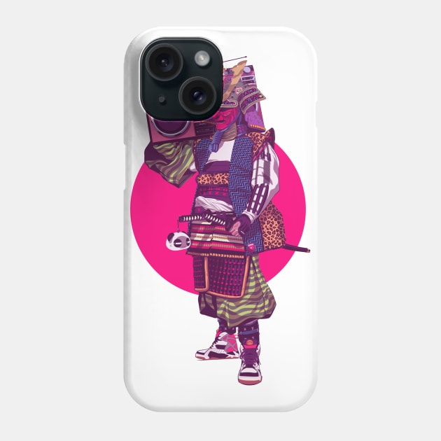 Hip-Hop Samurai Phone Case by liamwillard