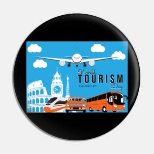 World Tourism Day Pin