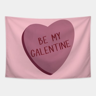 Galentines Conversation Hearts Tapestry