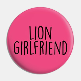 lion girlfriend Pin