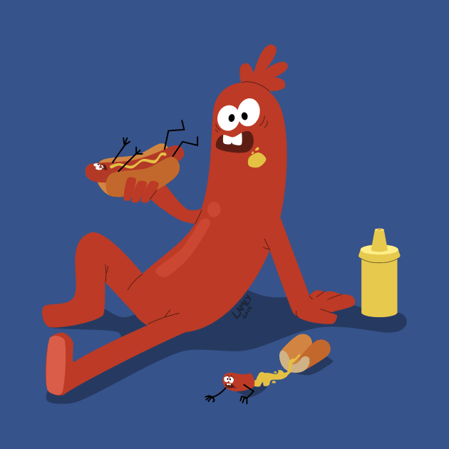 Sausage Eats Hot dog by lamey