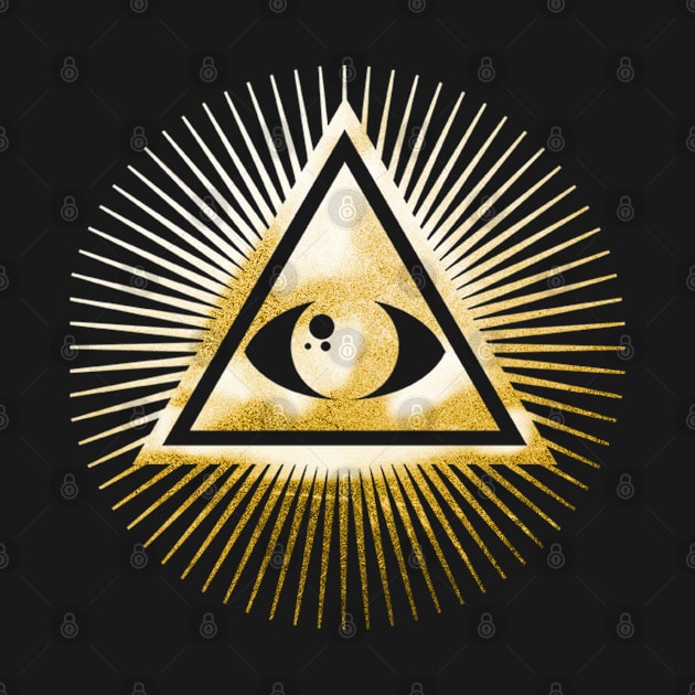 Freemasonry symbol - All seeing eye by NxtArt