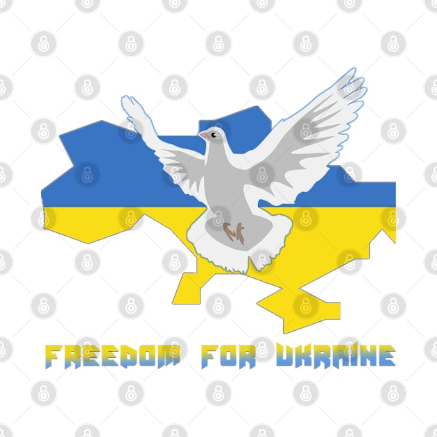 Freedom for Ukraine by tashashimaa