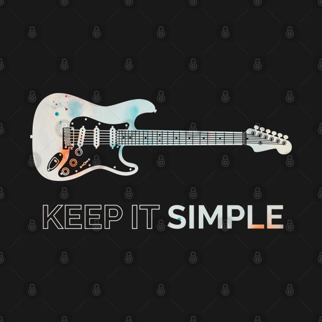 Keep It Simple S-Style Electric Guitar Texture by nightsworthy