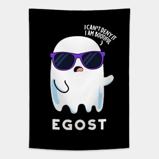 Egost Cute Halloween Ego Ghost Pun Tapestry