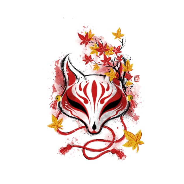 Autumn Kitsune by Daisyart_lab