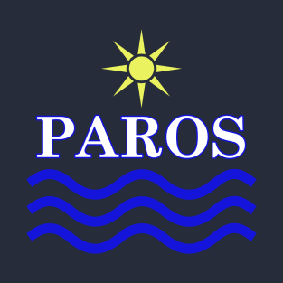 PAROS-Greece Sun Water T-Shirt