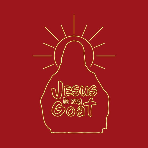 Jesus is my Goat - Neon Yellow by Sacred Dreamers