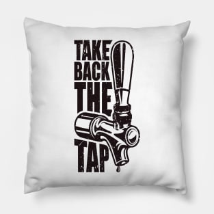 'Take Back The Tap' Food and Water Relief Shirt Pillow