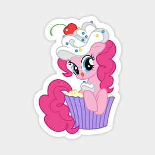 Pinkie Pie in a cupcake Magnet