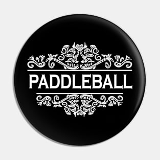 Sports Paddleball Pin