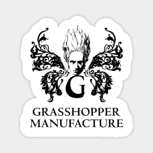 Grasshopper Manufacture Merch Grasshopper Manufacture Logo Magnet
