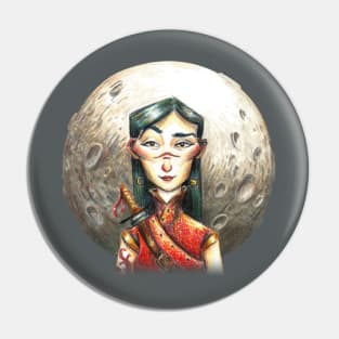 The Swordswoman and the Moon Pin