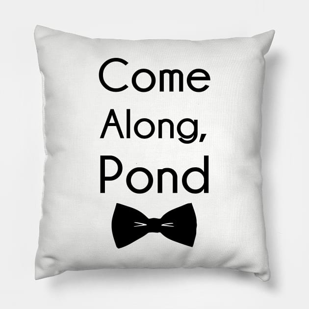 Come Along, Pond Pillow by AaronShirleyArtist