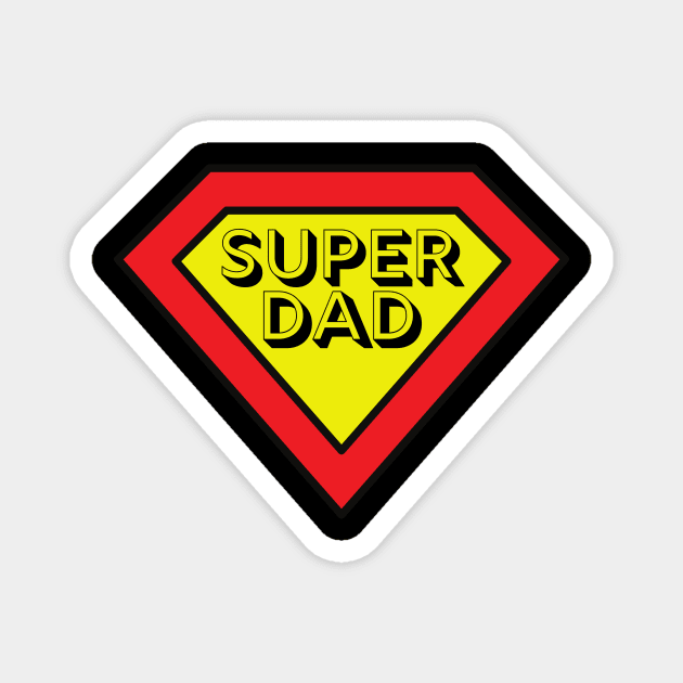 Super dad Magnet by Siddhi_Zedmiu