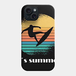 Surfing girl is the best windsurfing Phone Case