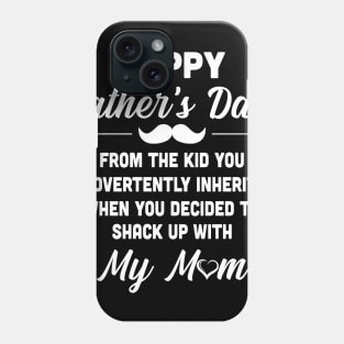 Happy Father_s day From The Kid Gift For Dad Shirt Phone Case