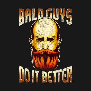 Bald Guys Beard Redhead T-Shirt