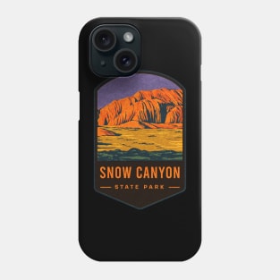 Snow Canyon State Park Phone Case