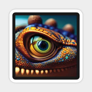 Lizard Eye Art Magnet