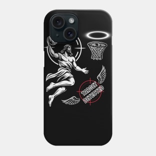 Funny Basketball Retro Jesus Player Phone Case